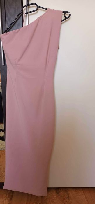 Rochie midi, bej