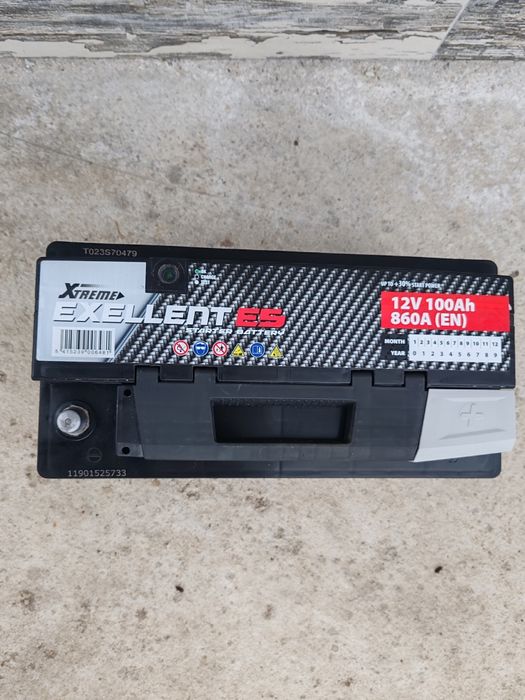 Baterie auto 12V 100Ah 860A EN – stare nouă!