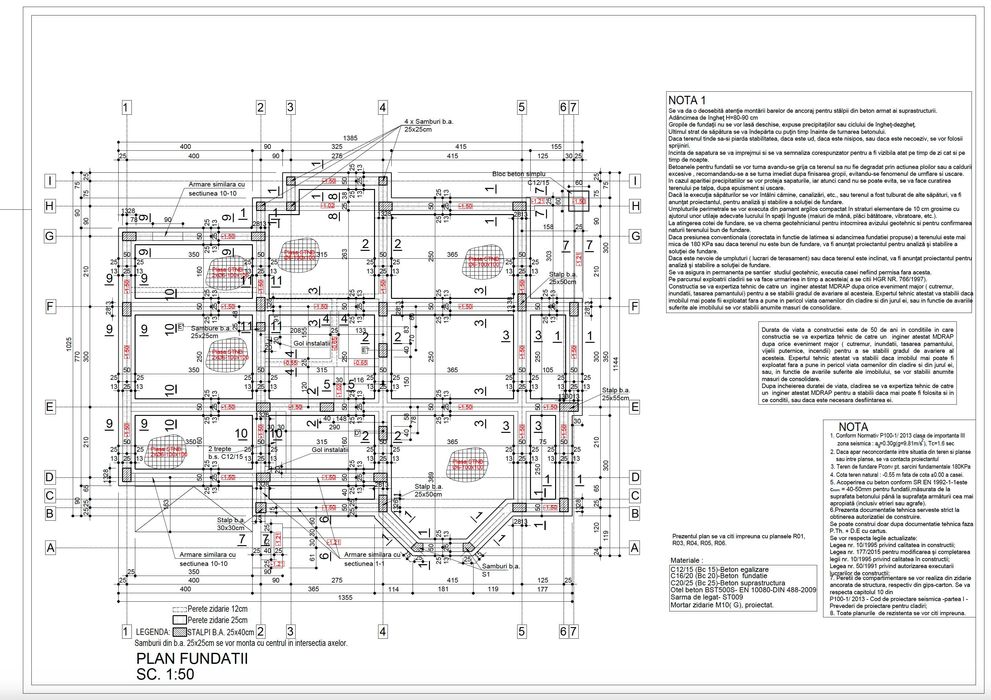 Inginer structurist – servicii complete de proiectare DTAC, P.Th, D.E.