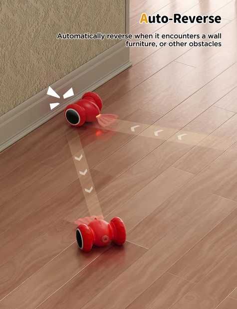 FEELNEEDY Златна рибка – играчка за котки с LED и сензори