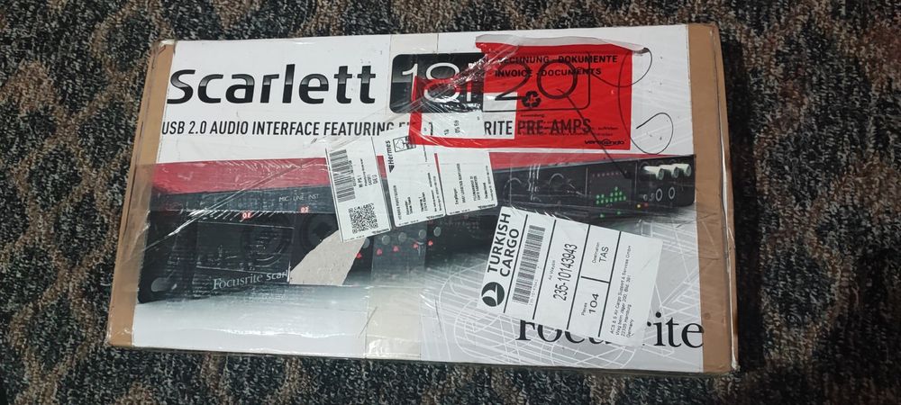 Scarlett 18i 20 Звукавой Карта Сотилади