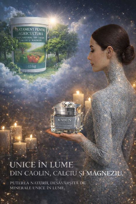 Afacere. 3 produse din caolin calciu și magneziu