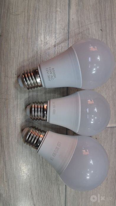 Лед лампочка. Led lamp  12 вольт-36 вольт 10w;12w;15w   4000к