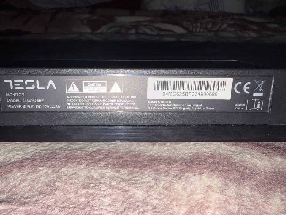 Monitor tesla 75hz