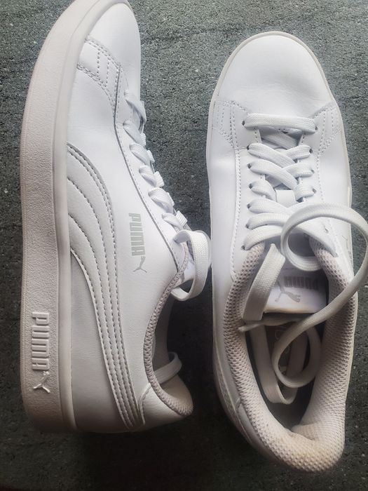 Puma бели сникърс