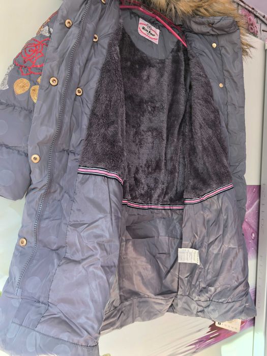 Ново дълго, дебело яке момиче 140