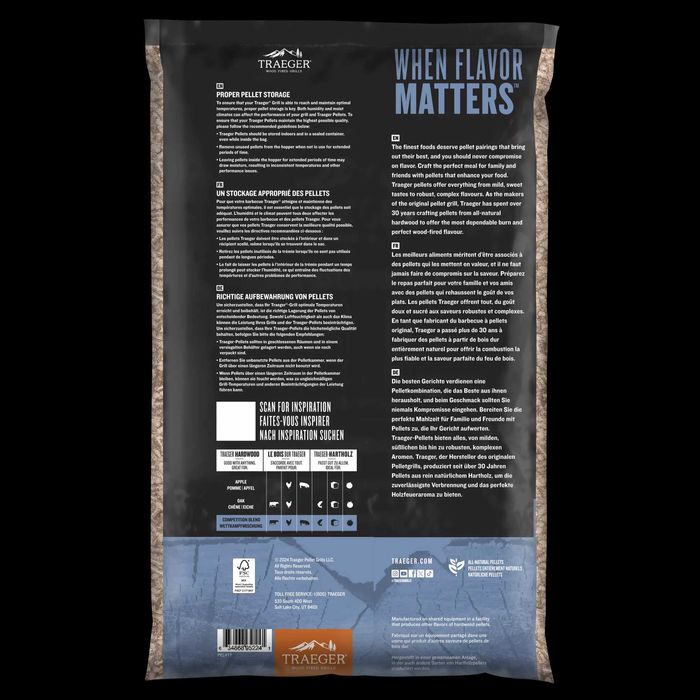 Пелети за барбекю Traeger Competition Blend