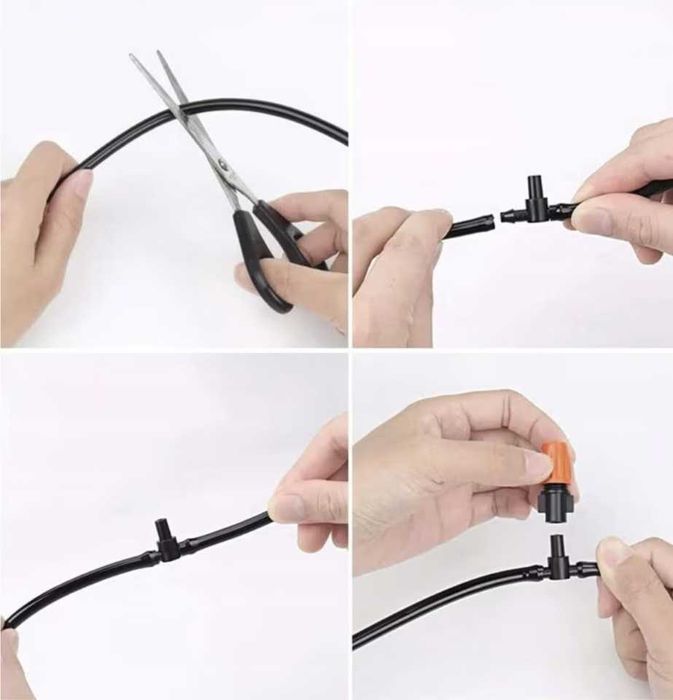 Комплект за капково напояване с бидон и кран