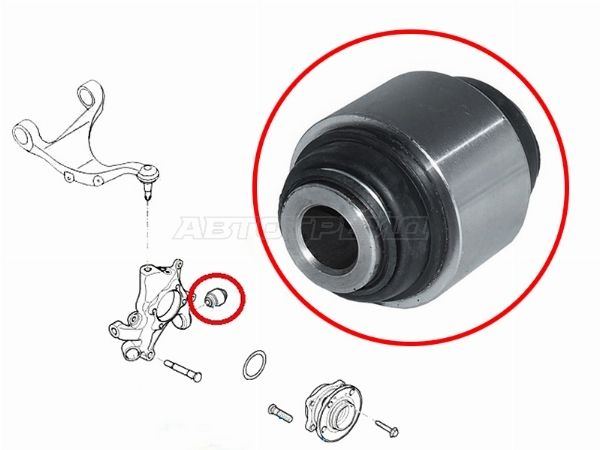 Сайлентблок цапфы  Hyundai Elantra