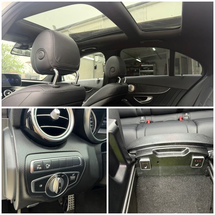 Mercedes C180d 2018 AMG euro 6 pano camere 360 led km reali rate/leasing/buy/back