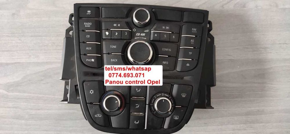 Panou control radio CD 400 Opel Meriva, Opel Astra GM 13346043