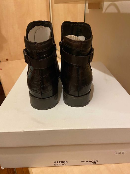 Cizme piele/ghete piele nou noute