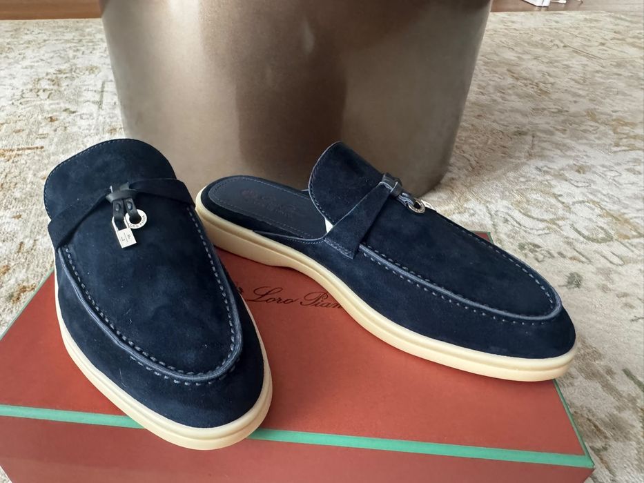 Papuci Loro Piana damă pe stoc 36 | Premium