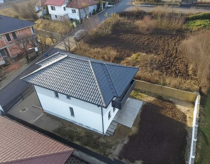Casă individuală 208 mp, D+P+E, Garaj, Dezmir, Cluj, Construcție nouă