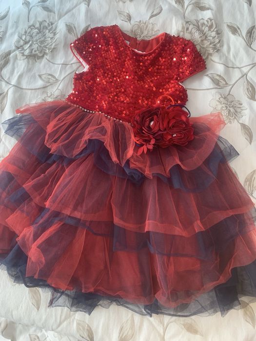 Платье на 6 лет. Рост 116 см