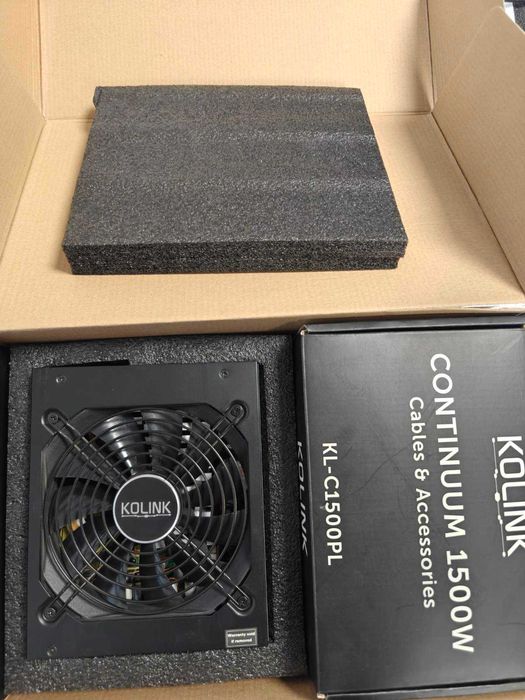 Компютърно захранване Kolink Continuum 1500W Platinum