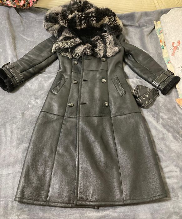 Продается кожанная дубленка