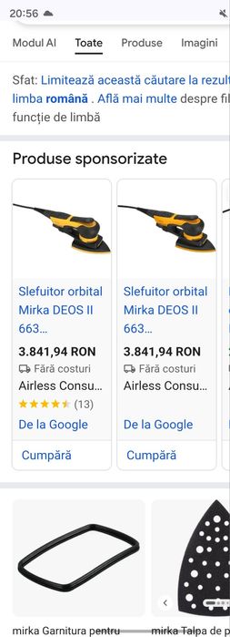 Șlefuitor Mirka Deos 663