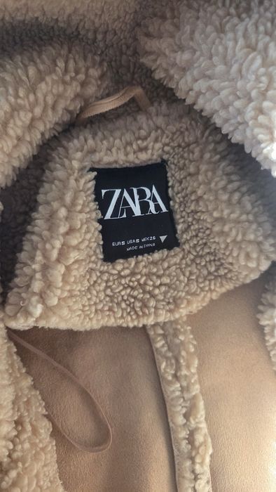 Zara палто  Teddy bear  S/M