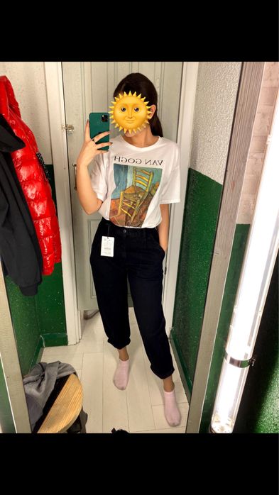 Джинсовые штаны женские