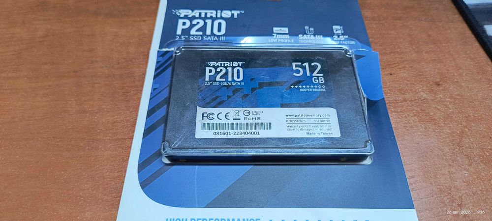 Продам SSD 512 ГБ