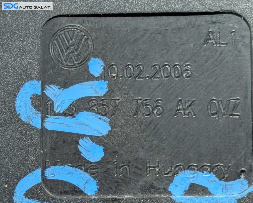 Pretensionare Capsa pentru Centura Siguranta Dreapta Fata Volkswagen Golf 5 2004 - 2008 Cod 1K3857756AK [LR3827]