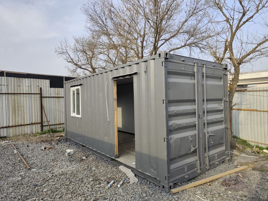 Konteynirlardan Biznes boshlash uchun qulay Ofes Magazin Fast food