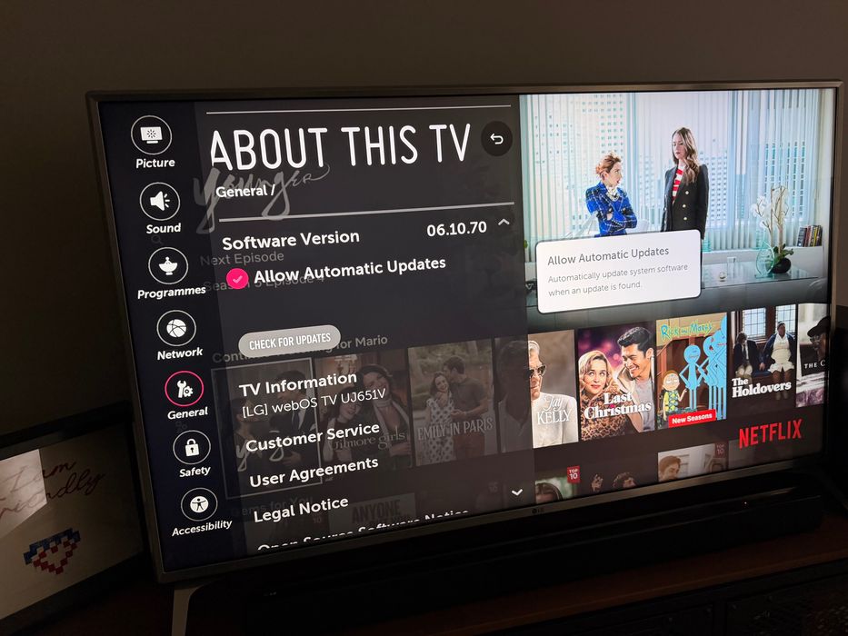 TV LG 49" Ultra HD 4K, Smart