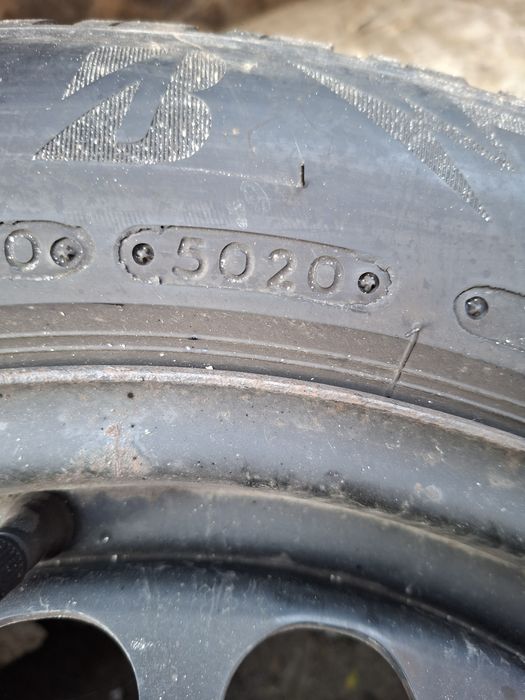 Стоманени джанти със зимни гуми 16 5x112  VW