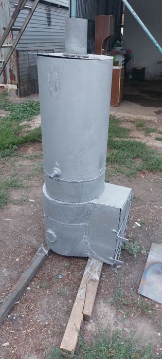 Печь банная металл