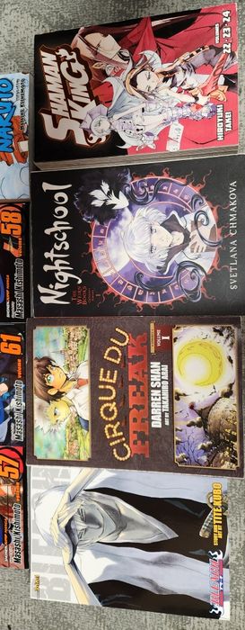 Carti manga - Naruto, Attack on titans, Sandman