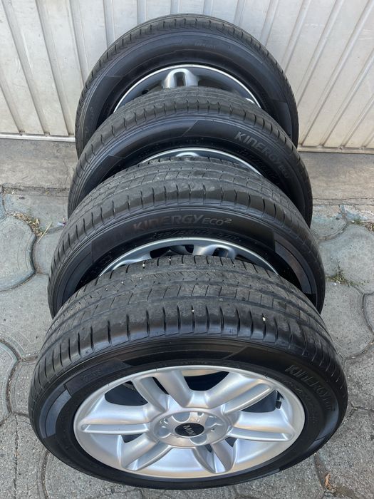 Jante aliaj 4x100mm, anvelope vara 195/55 R16, Mini Cooper One, Cabrio, Clubvan Clubman, Opel Mazda Kia Hyundai Suzuki Toyota Honda