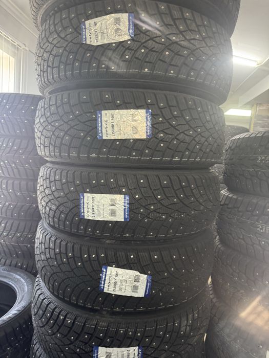 Шины новые зима 215/60 R17 шипы донгелек