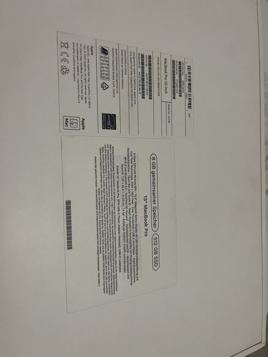 Apple MacBook Pro 13” 2022