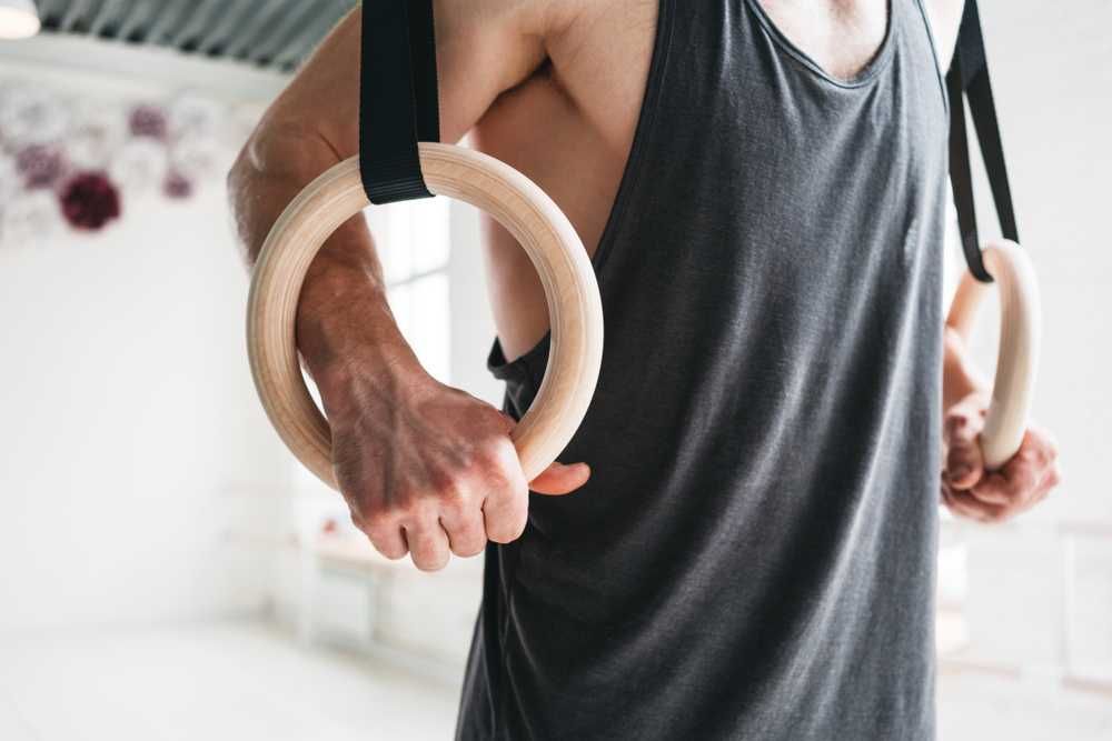 Дървени Гимнастически Халки с маркери * Нови * lyly.one