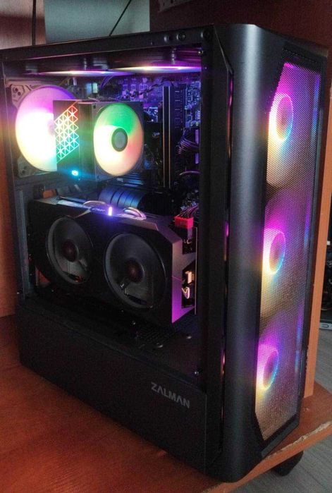 I5 12400, 32Gb DDR4, SSD 250Gb, HDD 1Tb, CMP40HX, 550W Zalman N4