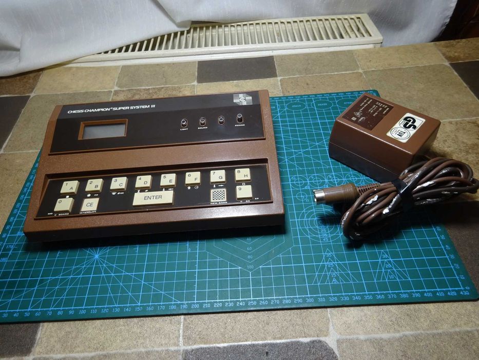 Joc sah electronic vintage Chess Champion Super System III