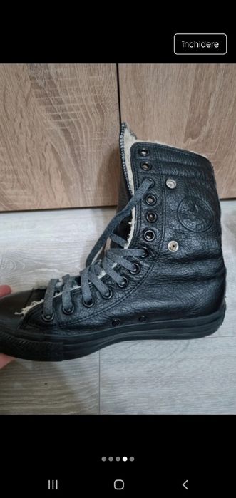 Converse All Star originali din piele 36,5