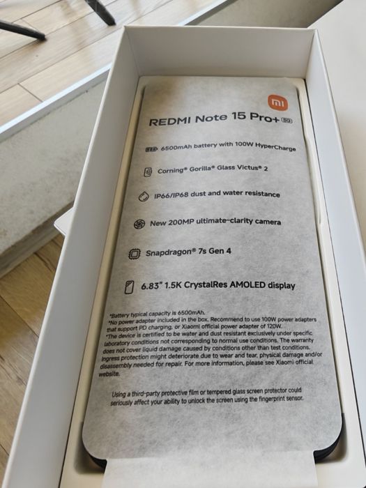 Redmi Note 15 Pro+ 12/512