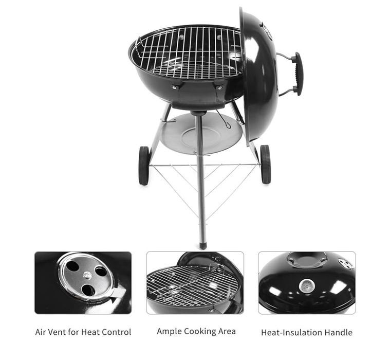 Барбекю на дървени въглища Kono Ketlle