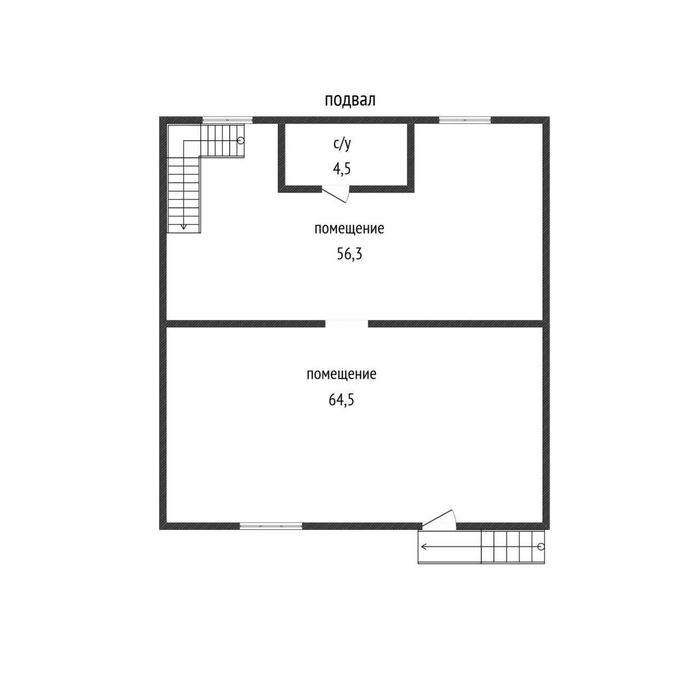 Дом на Военном городке 415 кв/м