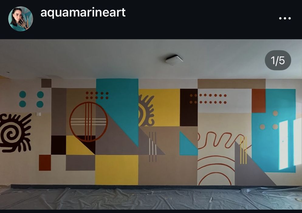 Услуги художника, роспись стен