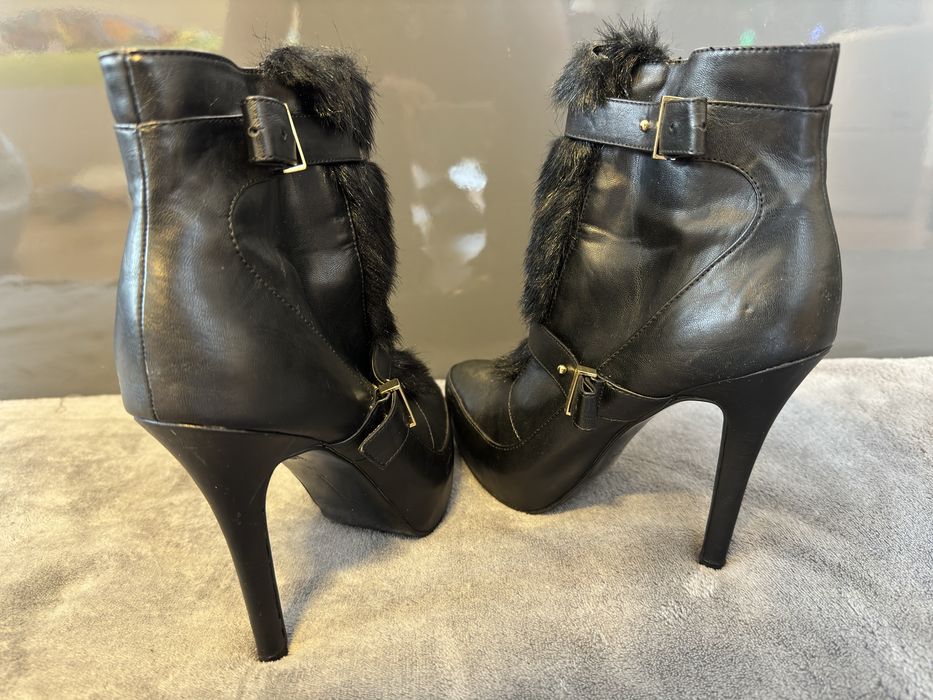 Sandale cu toc Stradivarius (38)