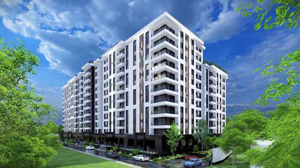 Продаётся просторная трёхкомнатная квартира в новостройке