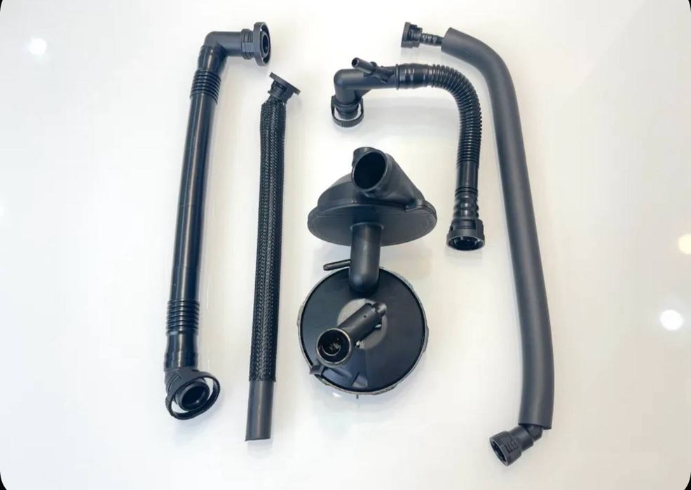 КВКГ клапан вентиляции картера с трубками BMW M52TU, M54