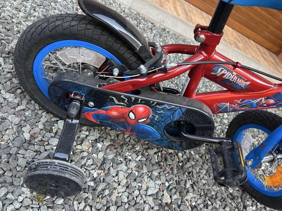 bicicleta baiat spideman