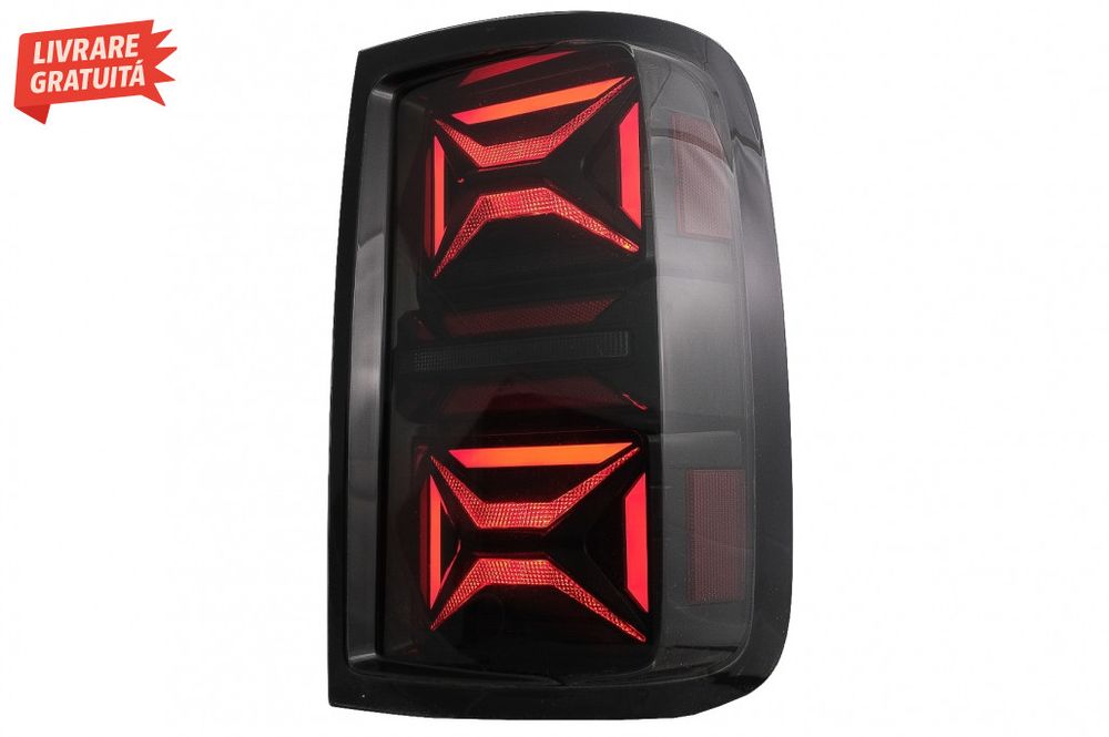 Stopuri LED VW Amarok (2010-2020) Semnal Secvential Dinamic Fumuriu