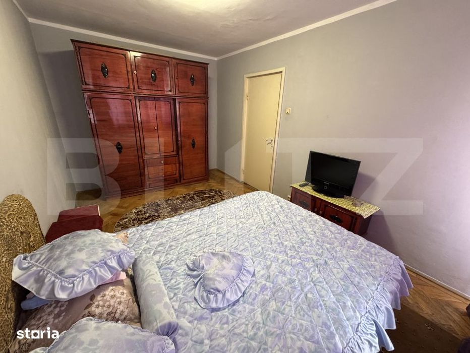 Apartament modest 2 camere, aer conditionat, Brazda lui Novac