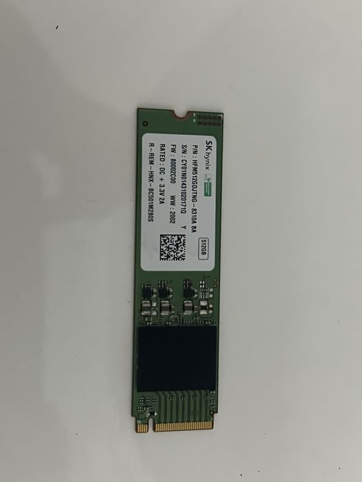 Nvme m.2 512gb skhynix оригинал.