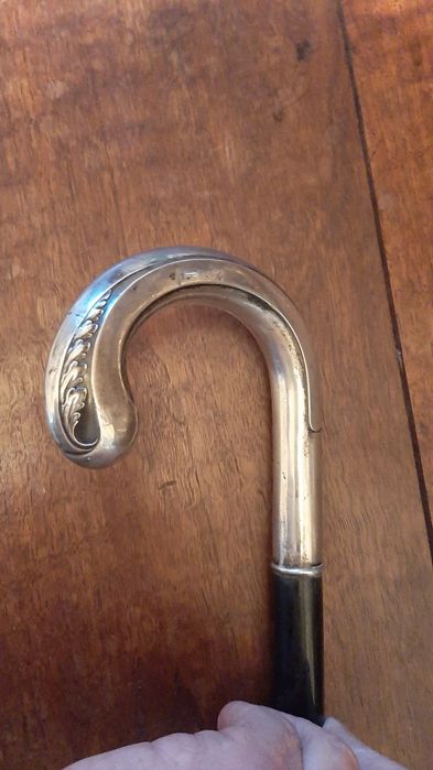 Baston vechi miner argint.